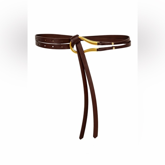 REVOLVE Accessories - REVOLVE Loop Belt in Brown NEW